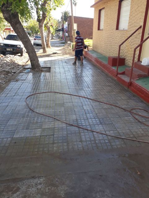 Veredas de baldosa